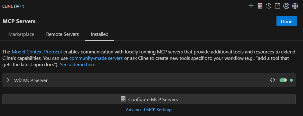 MCP Config